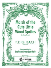 March of the Cute Little Wood Sprites Concert Band sheet music cover